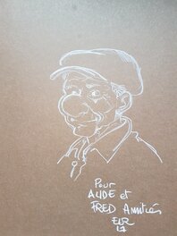 Dédicace de Le Roux dans la mémoire dans les poches tome 3 Dédicace de Le Roux dans la mémoire dans les poches tome 3