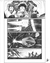 Matteo Scalera - Matteo Scalera - Space Bandits - Planche originale