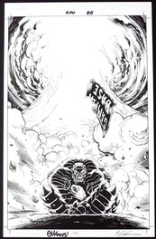 Ed McGuinness - The Incredible Hulk (A-Bomb) - Planche originale