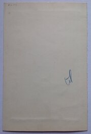 Le Verso de L'Original avec indication d'édition au dos ...