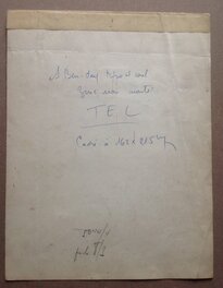 Le verso de la couverture de Rancho 33 avec indication