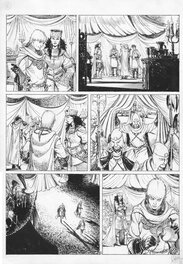 Giulio De Vita - Les Mondes de Thorgal, Kriss de Valnor (tome 4 - planche 16) - Comic Strip
