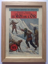 La Couverture Originale sous Cadre ...., prête et encadrée . La Couverture Originale sous Cadre ...., prête et encadrée .