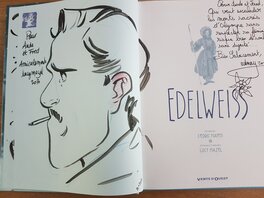 Dédicace de Mazel dans Edelweiss