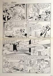 JOSEP TELLO GONZALEZ - Planche Original 'MICKEY MOUSE - THE UNDERWATER PARTY'- Mega Almacco #338 - Comic Strip