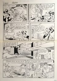 Planche Original 'MICKEY MOUSE - THE UNDERWATER PARTY'- Mega Almacco #338