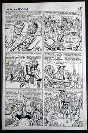Jack Kirby - Thor journey into Mystery - Planche originale