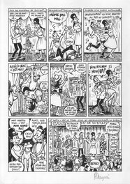 Frank Margerin - Shirley et Dino (planche 21) - Planche originale