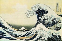 " La Grande Vague de Kanagawa " inversée " La Grande Vague de Kanagawa " inversée