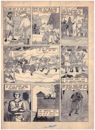 Planche originale - La Légende des quatre fils Aymon