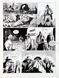 Planche originale - Comanche T.8 - Les Shériffs - Planche 34