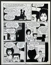 Hernandez Gilbert - Love & Rockets - Comic Strip