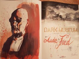 Dédicace de Perger dans Dark Museum tome 1