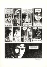 Joël Parnotte - Aristophania - La montagne Rouge - Planche originale