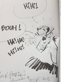 Dédicace de Stuf dans Passe moi l'ciel tome 2