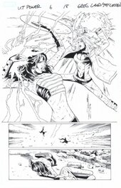 Greg Land - Ultimate Power #6, pag.18 - Planche originale