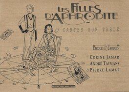 Ce carnet publié en octobre 2002 contient des interviews des trois principaux créateurs des Filles d’Aphrodite agrémentées d’une foule de dessins préparatoires. Ce carnet publié en octobre 2002 contient des interviews des trois principaux créateurs des Filles d’Aphrodite agrémentées d’une foule de dessins préparatoires.
