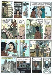 La planche publiée (couleurs de Bruno Wesel).