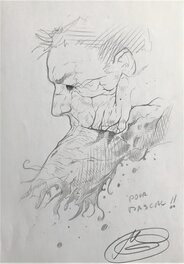 Manuel Garcia - Arkham Mysteries - dessin inédit Tirage au sort - Original art