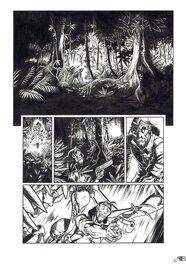 Romain Baudy - Space Connexion-Alien traficante-Page 6 - Planche originale