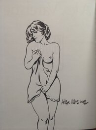 Alex Varenne - Varenne Alex Dédicace (2) Superbe Pin up Blonde Sex sexy dans BD Éo Album Erotic Opéra Albin Michel 1986 TTBE/NEUF