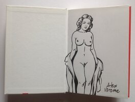 La Très Belle Dédicace Dessin pleine page , signée et non Nominative La Très Belle Dédicace Dessin pleine page , signée et non Nominative