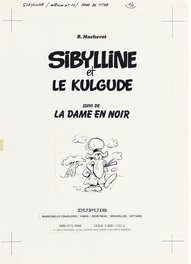 Raymond Macherot - Sibylline et le Kulgude - Illustration originale