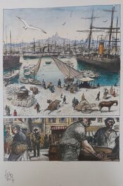 Benjamin Flao - "La ligne de Fuite" - Marseille - Comic Strip