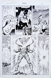 John Buscema - Beyonder Secret Wars II Avengers 260 - Comic Strip