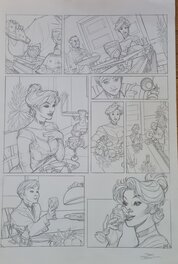 Terry Dodson - Songes T1 Page 20 (Coraline) - Planche originale