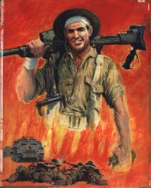 Graham Coton - Graham Coton | 1969 | Battle Picture Library 0390 Where danger stalks - Original Cover