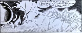 Mitton BD Titans 51 Mikros planche originale no 8 comic art c