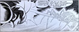 Mitton BD Titans 51 Mikros planche originale no 8 comic art c Mitton BD Titans 51 Mikros planche originale no 8 comic art c