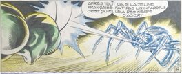 Mitton BD Titans 51 Mikros planche originale no 8 comic art g