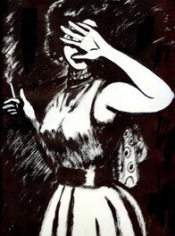 Grégory Mardon - Grégory Mardon - Dans les phares - Original Illustration