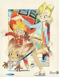 Hiroyuki Ooshima - Spirou - Planche originale