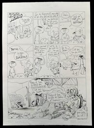 Laurent Houssin - Super Héros - Comic Strip