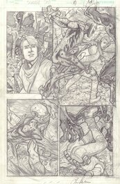 Chris Batista - Scooby Apocalypse #10 P10 Prelim - Original art