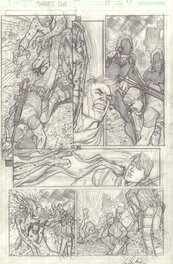 Chris Batista - Scooby Apocalypse #10 P11 Prelim - Original art