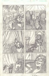 Chris Batista - Scooby Apocalypse #10 P18 - Original art