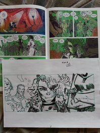 Original art vs published version Original art vs published version