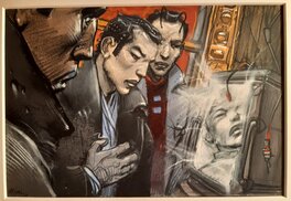 Enki Bilal - Hamlet - Jingi - Illustration originale