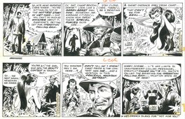 Joe Kubert - Tales of the Green Berets . Strips du 29 et 30 avril 1966 - Planche originale