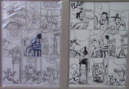 Jérôme Jouvray - Lincoln ENCRE DE CHINE ET CRAYONNE - Comic Strip