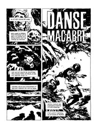 Comic Strip - Cyrille Pomès - Danse macabre Page 1