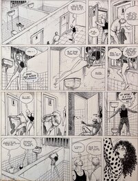 Milo Manara - 1980 - Giuseppe Bergman - Planche originale