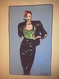 Stéphane Dubois - S. Dubois - illustration à la gouache - Original art