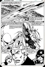 John Byrne - Fantastic FOUR #248 P 22 - Planche originale