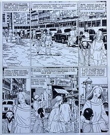 Ceppi, Stéphane Clément, L'étreinte d'Howrah, planche n°1, 1982.