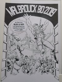 Jean-Yves Mitton - Festival de bd Malbrouck 2019 - Comic Strip